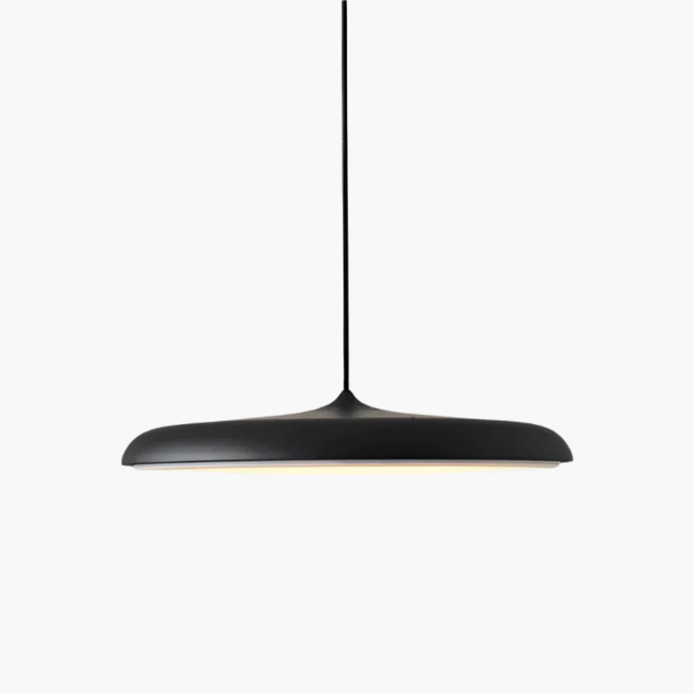 Lampa wisząca skandynawska – Nowoczesny design – Drewno i metal – Do salonu lub jadalni