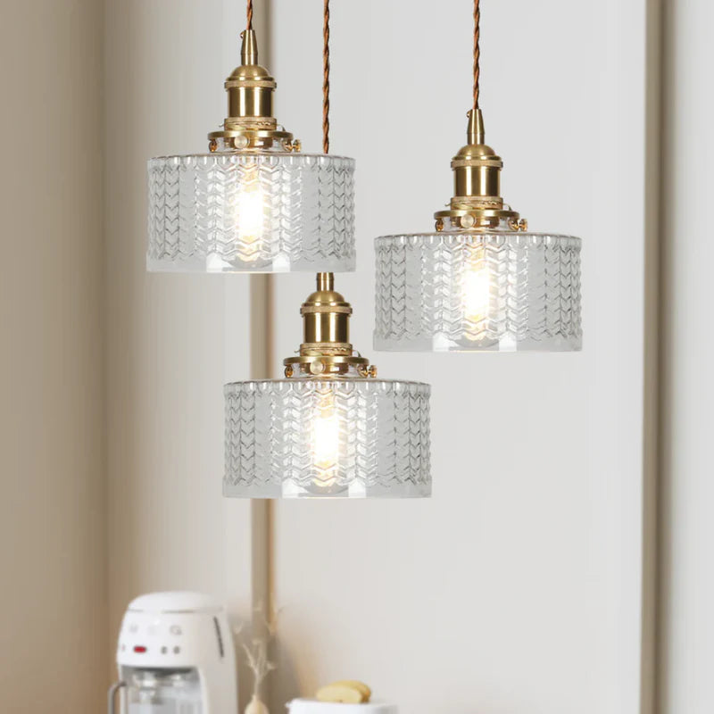 Lampa wisząca szkło