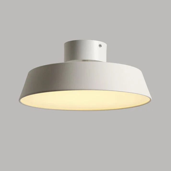 Okrągła lampa sufitowa z trójkolorowym oświetleniem LED
