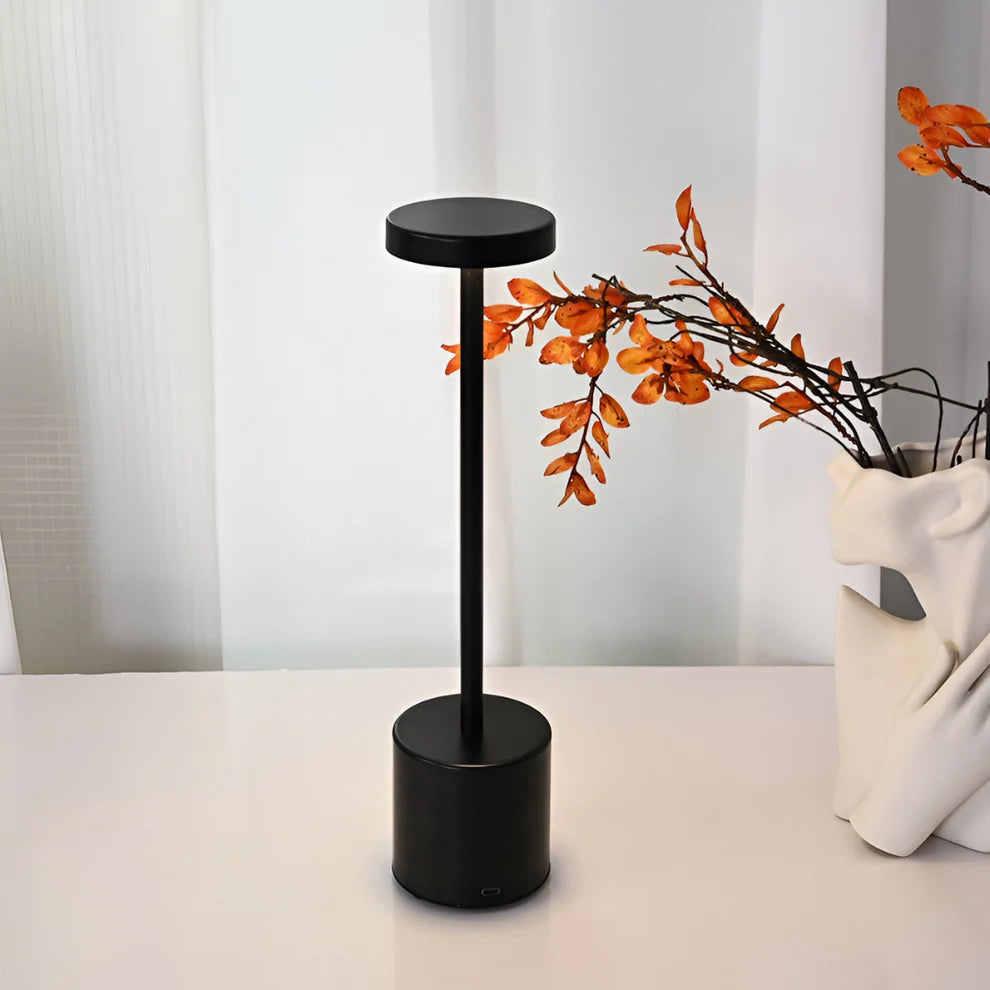 Bezprzewodowa lampa stołowa – Styl retro – Ładowanie USB