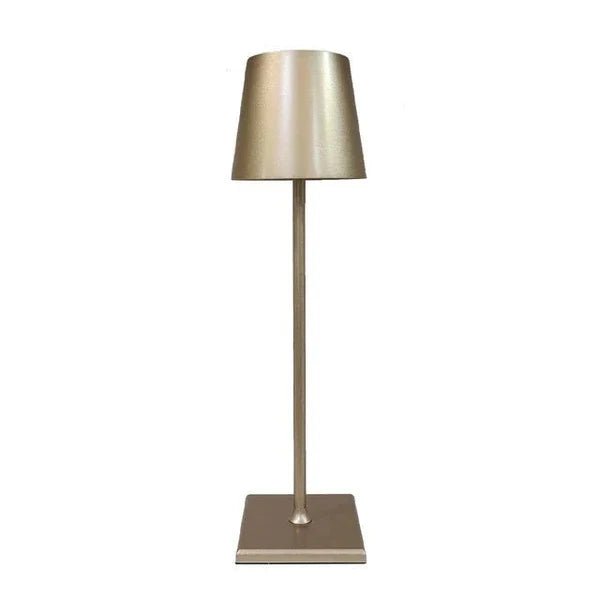 Bezprzewodowa Lampa Stołowa z Dotykowym Sterowaniem - Złoty