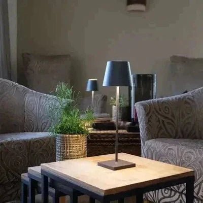 Bezprzewodowa Lampa Stołowa z Dotykowym Sterowaniem - Zielony