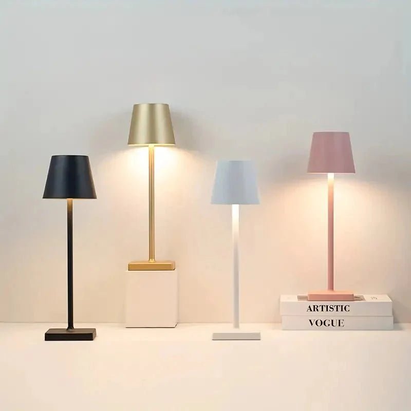 Bezprzewodowa Lampa Stołowa z Dotykowym Sterowaniem - Zielony