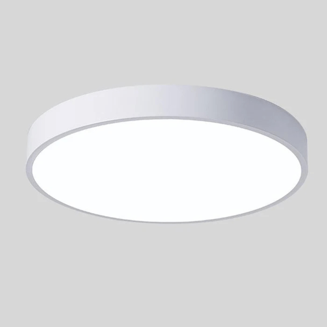 Drewniana Lampa Sufitowa LED – Minimalistyczny Styl Skandynawski - Szary
