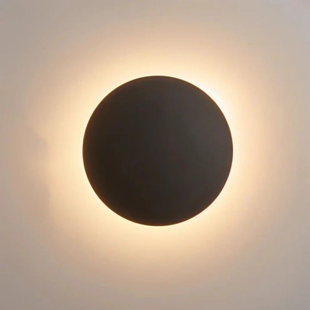 Okrągła Lampa Ścienna LED – Nowoczesne i Minimalistyczne Oświetlenie do Wnętrz