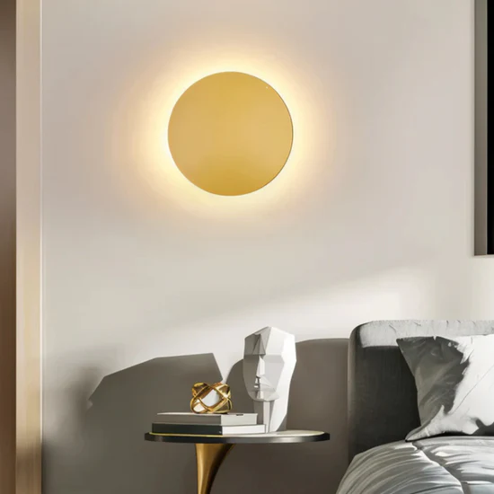 Okrągła Lampa Ścienna LED – Nowoczesne i Minimalistyczne Oświetlenie do Wnętrz