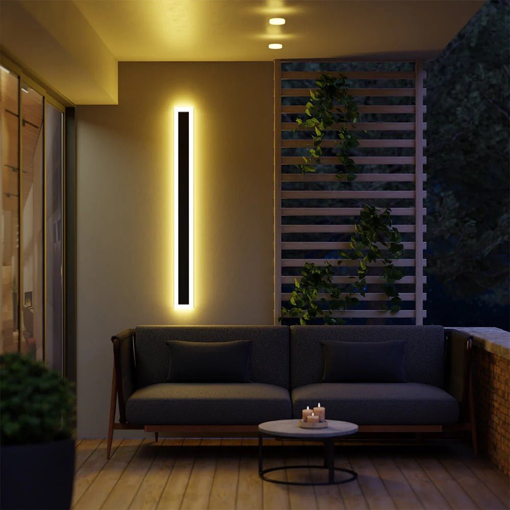 Lampa ścienna LED – Nowoczesny design do wnętrz i na zewnątrz - Ciepła biel