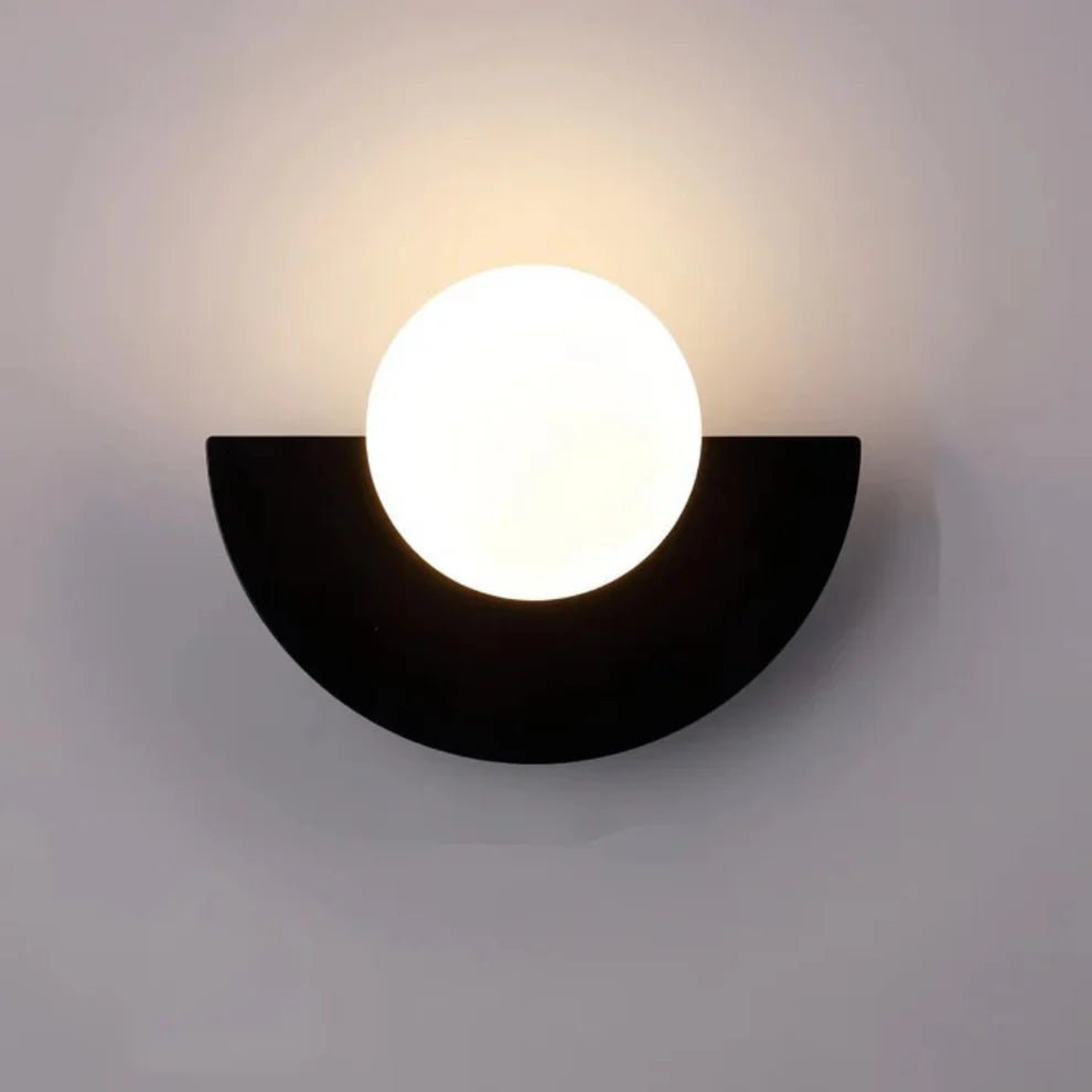 Lampa ścienna – Nowoczesny design do salonu i korytarza - Czarny