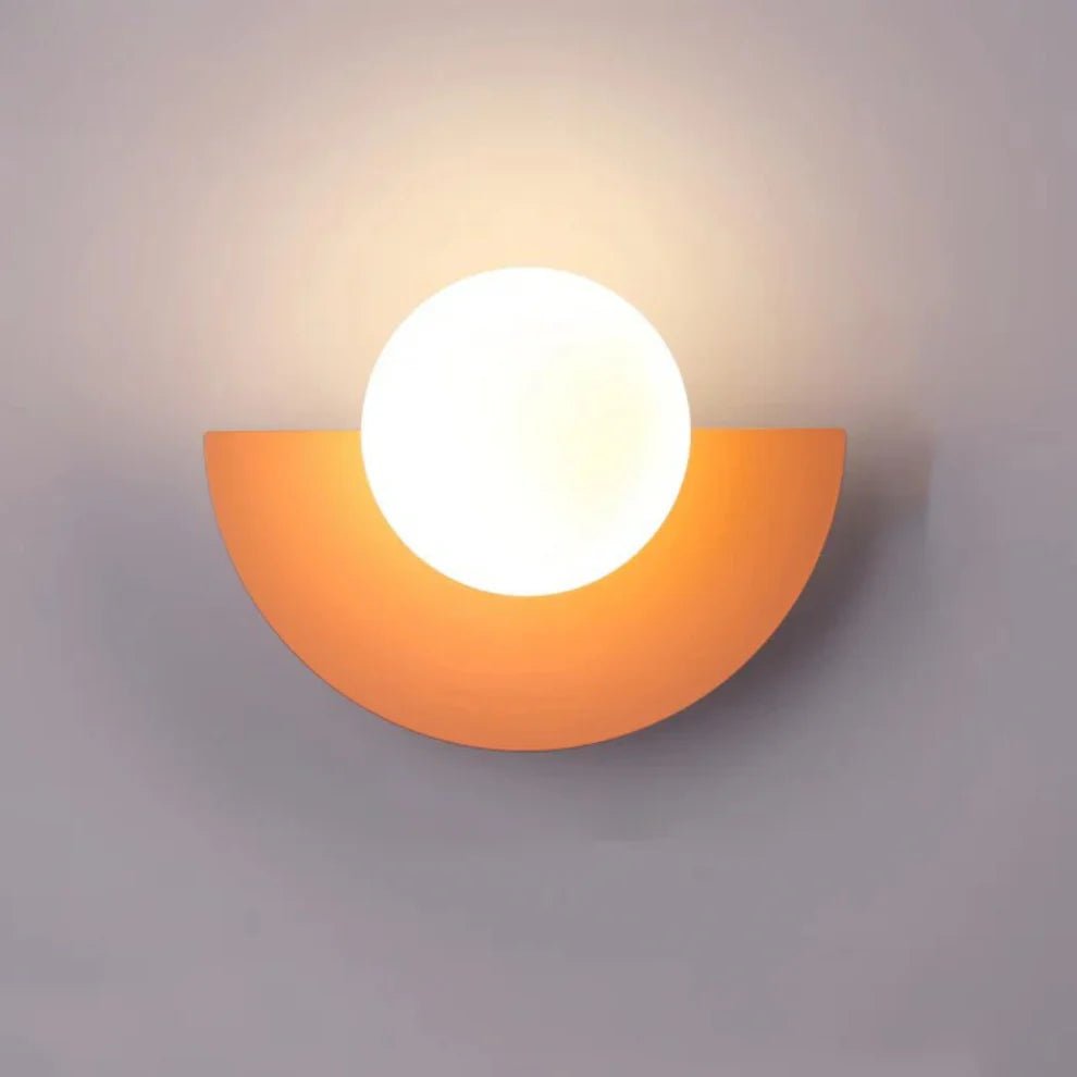 Lampa ścienna – Nowoczesny design do salonu i korytarza - Pomarańcza