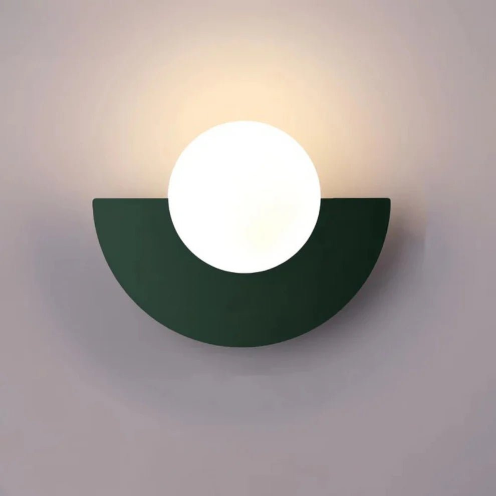 Lampa ścienna – Nowoczesny design do salonu i korytarza - Zielony