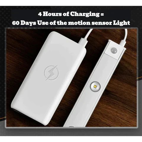 Lampa Ścienna z Czujnikiem Ruchu - Srebrny