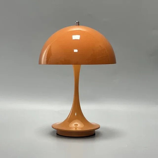 Lampa stołowa bezprzewodowa – oświetlenie bez kabla - Intensywny pomarańczowy