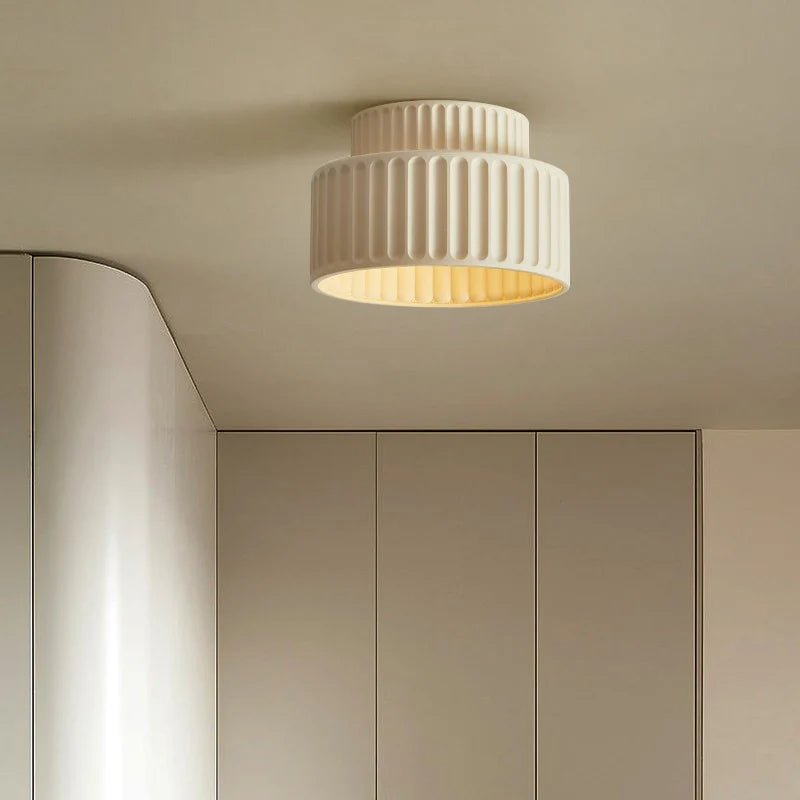 Lampa Stołowa z Żywicy - Beżowy