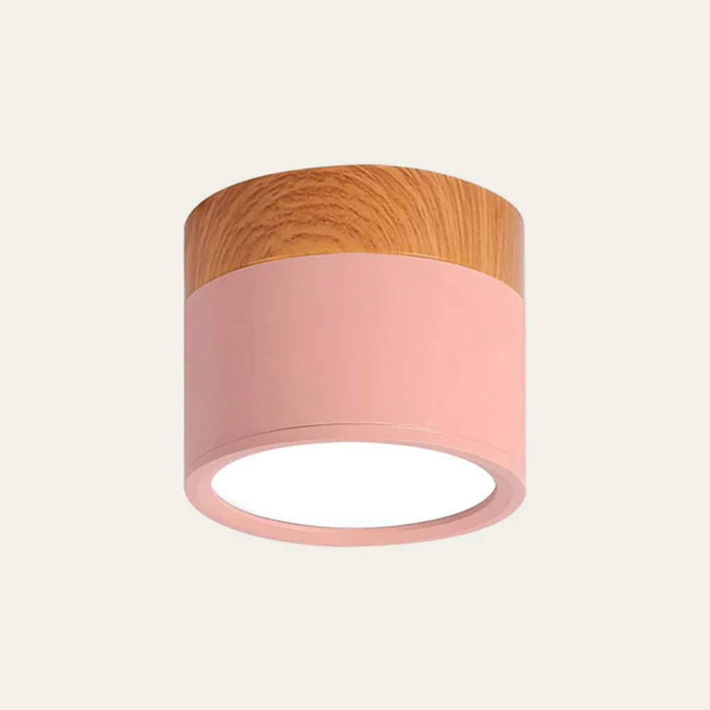 Lampa sufitowa aluminiowa LED - Ø7 x Wys. 6 cm