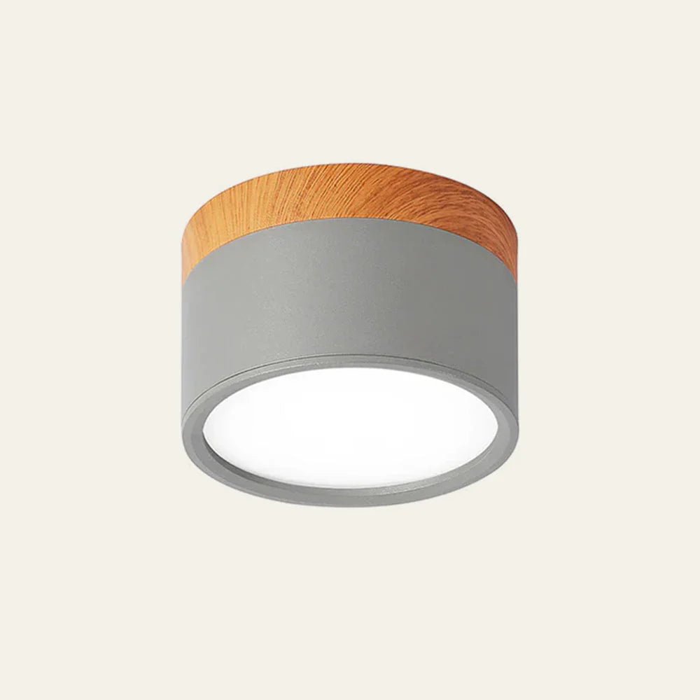 Lampa sufitowa aluminiowa LED - Ø7 x Wys. 6 cm