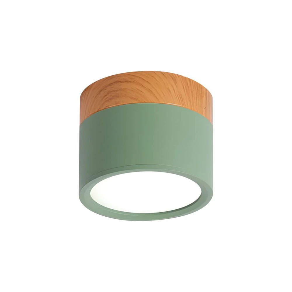 Lampa sufitowa aluminiowa LED - Ø7 x Wys. 6 cm