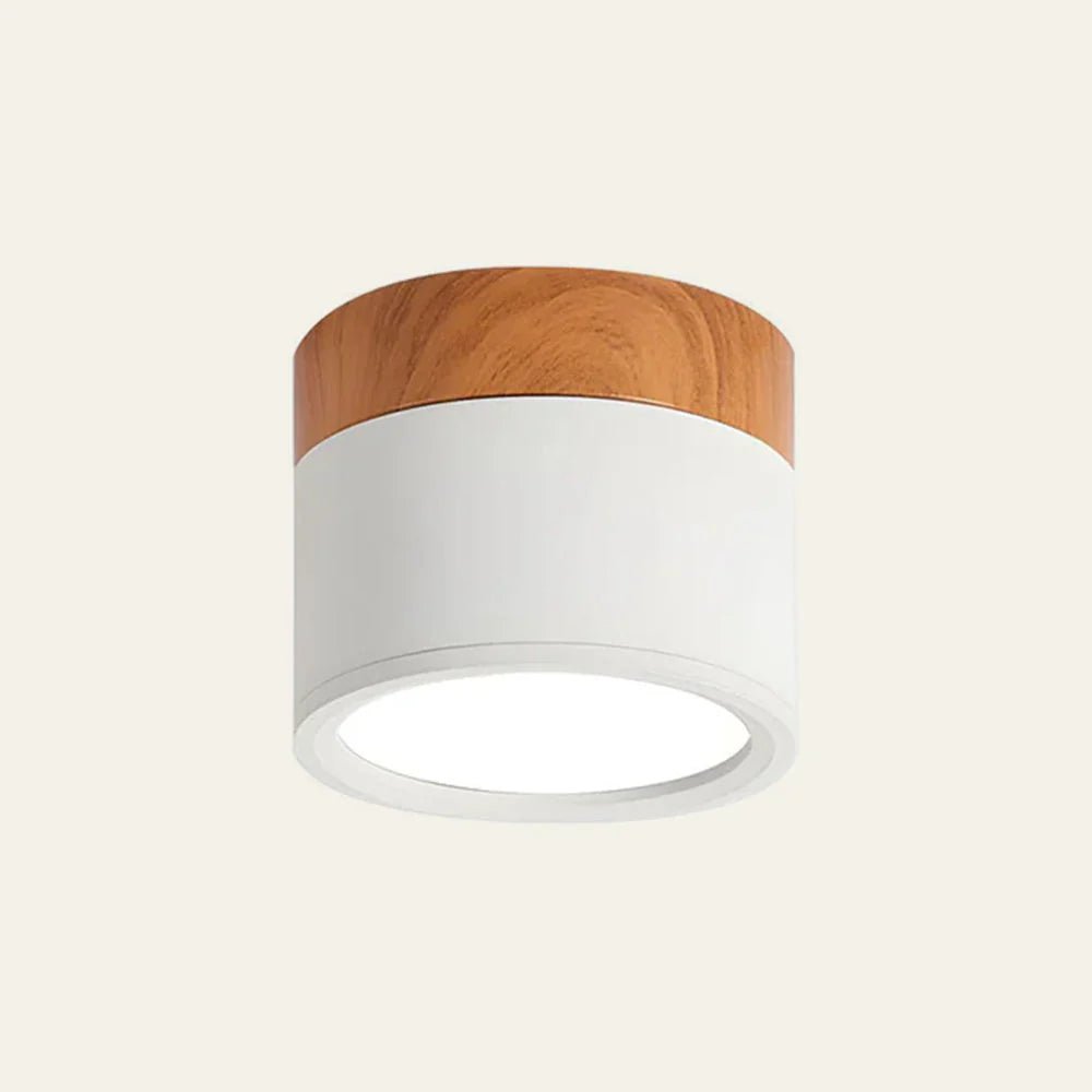 Lampa sufitowa aluminiowa LED - Ø7 x Wys. 6 cm