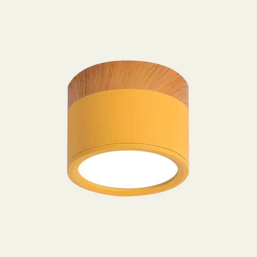 Lampa sufitowa aluminiowa LED - Ø7 x Wys. 6 cm