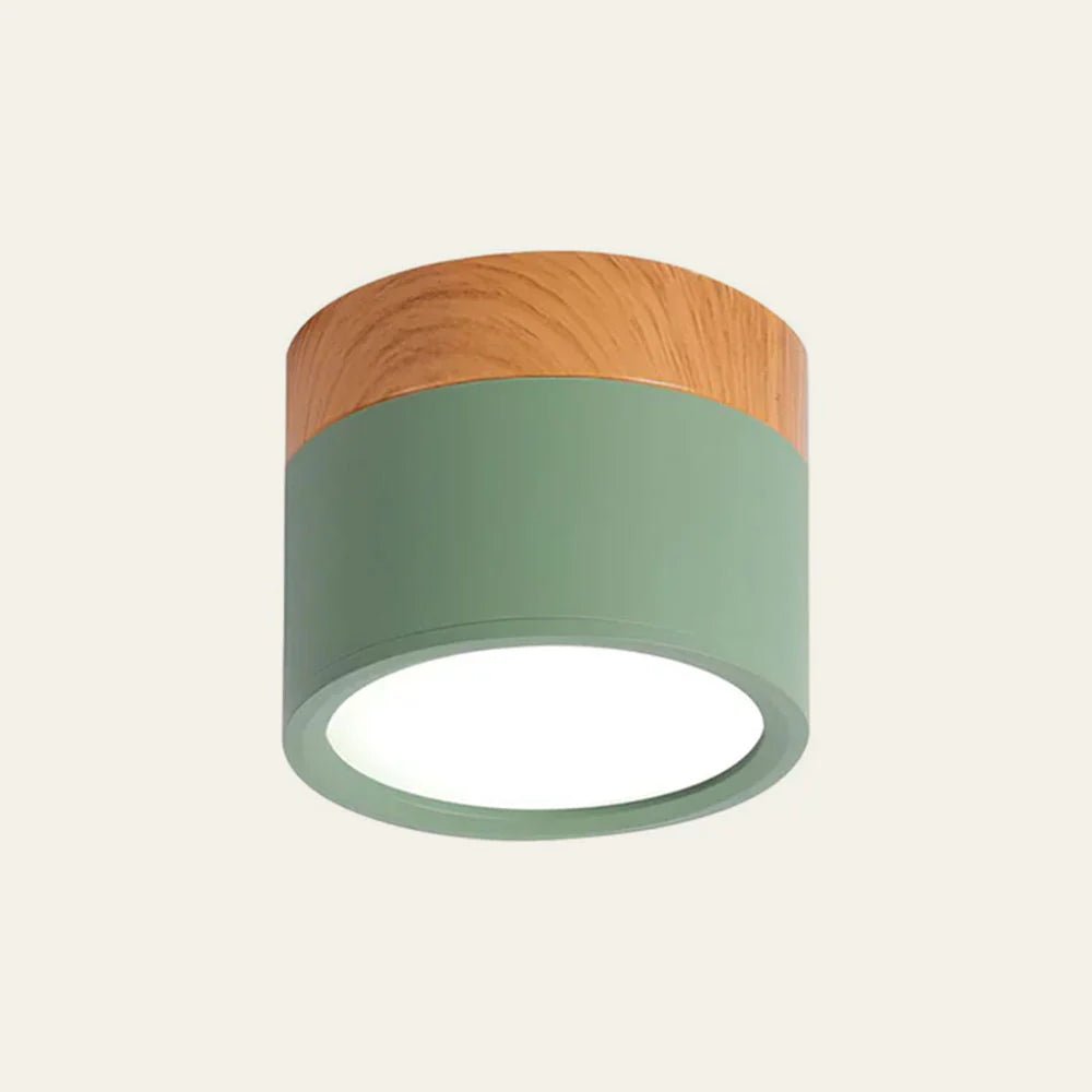 Lampa sufitowa aluminiowa LED - Ø7 x Wys. 6 cm
