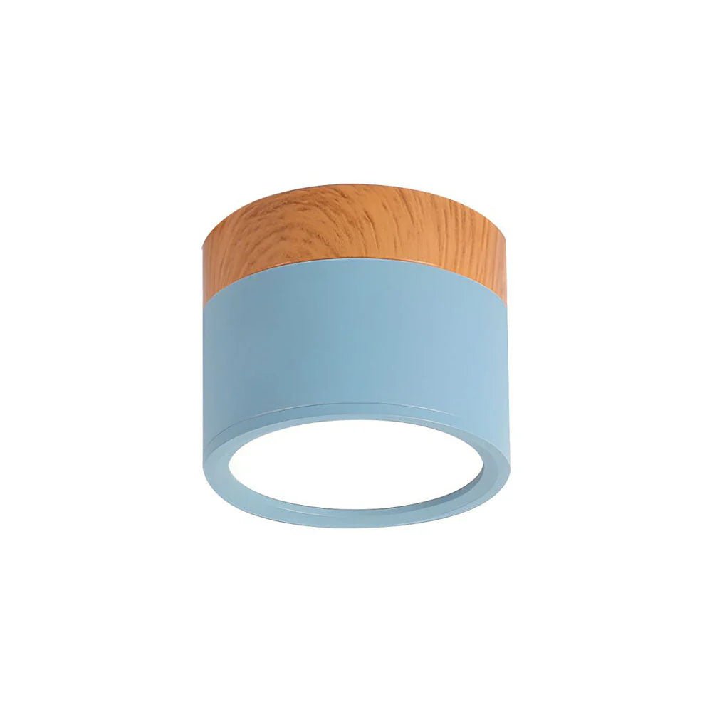 Lampa sufitowa aluminiowa LED - Ø7 x Wys. 6 cm