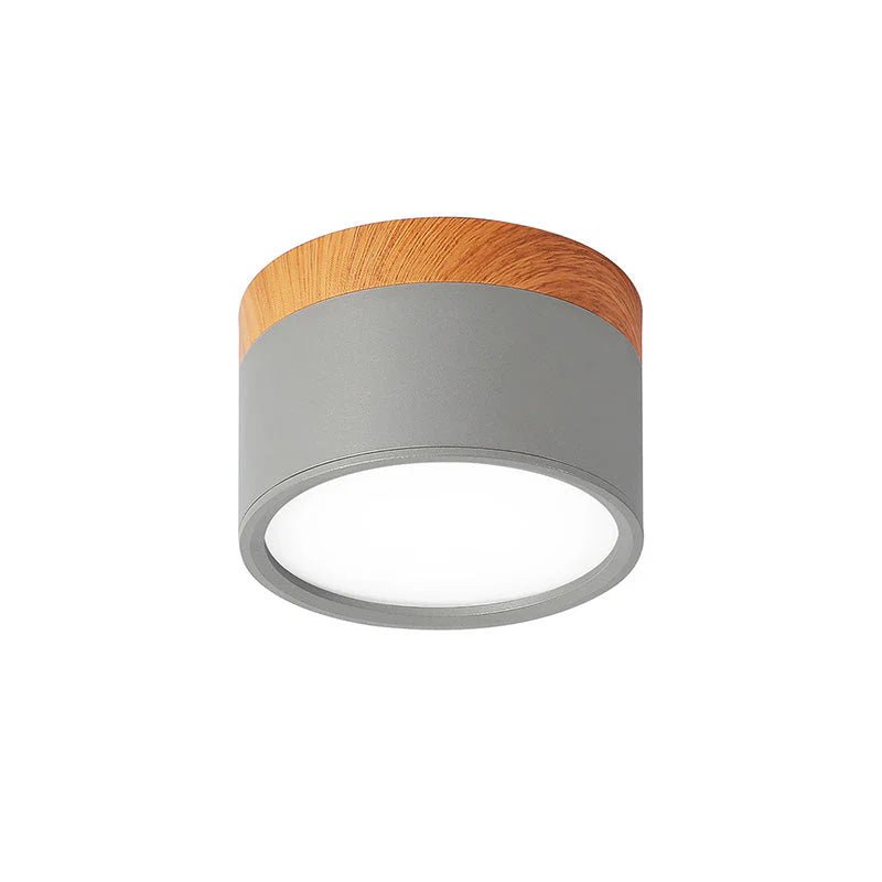 Lampa sufitowa aluminiowa LED - Ø7 x Wys. 6 cm
