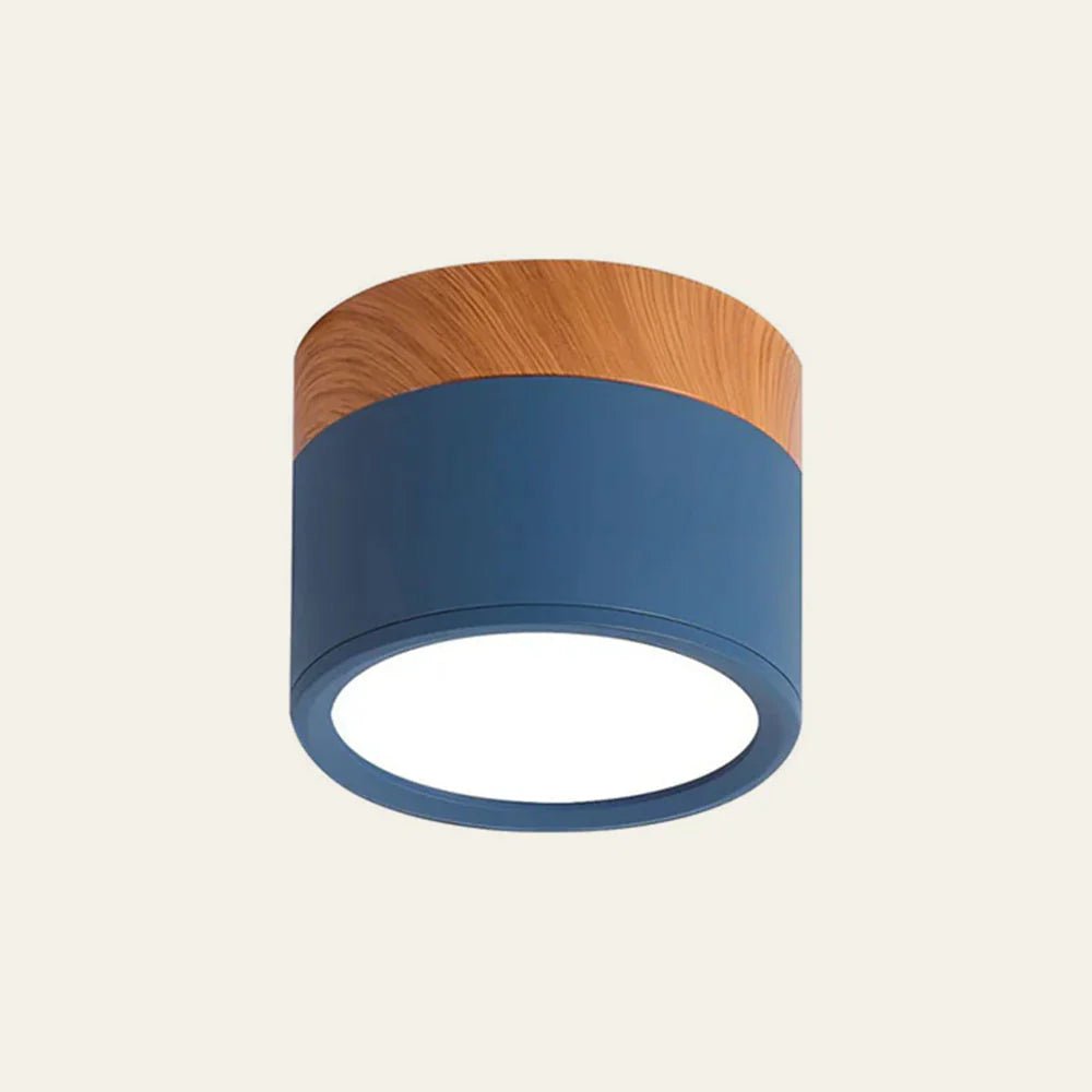 Lampa sufitowa aluminiowa LED - Ø7 x Wys. 6 cm