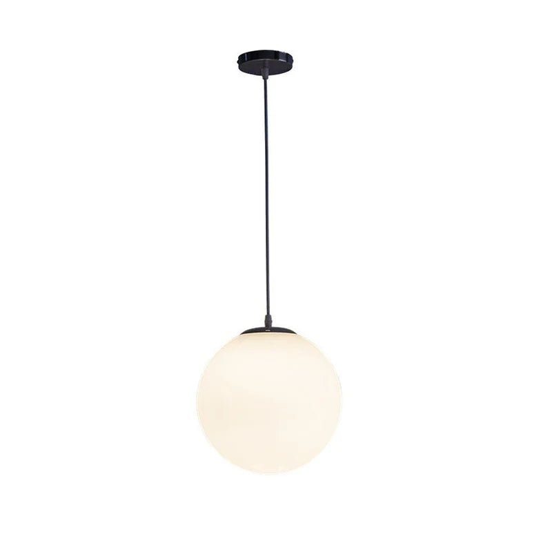 Lampa wisząca szklana - Srebrny