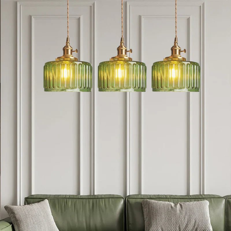 Lampa wisząca szkło - B