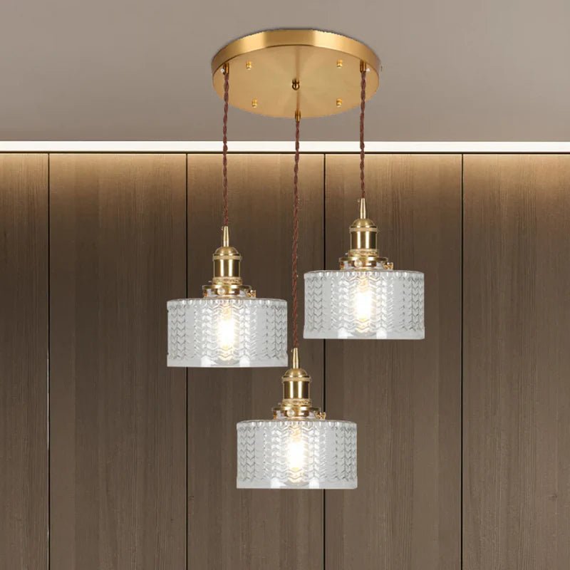 Lampa wisząca szkło - B