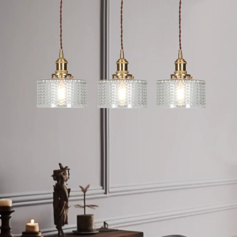 Lampa wisząca szkło - B