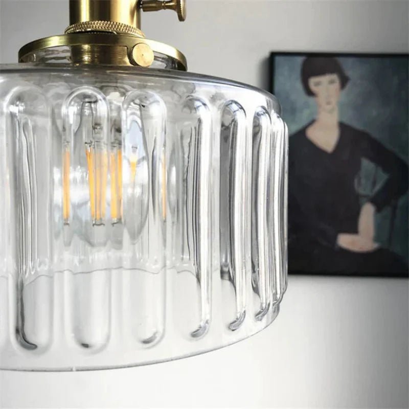 Lampa wisząca szkło - B