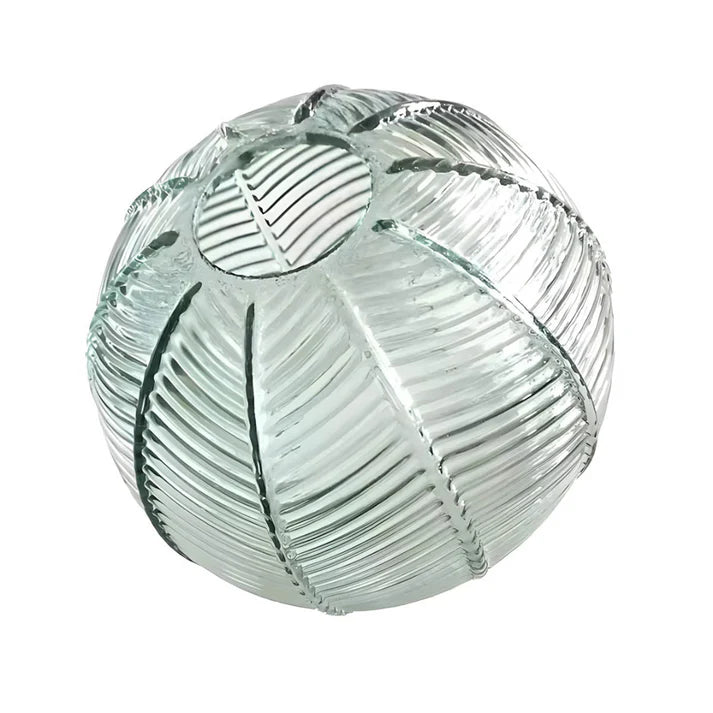 Lampa wisząca z metalu i szkła w stylu retro - ø 15 cm
