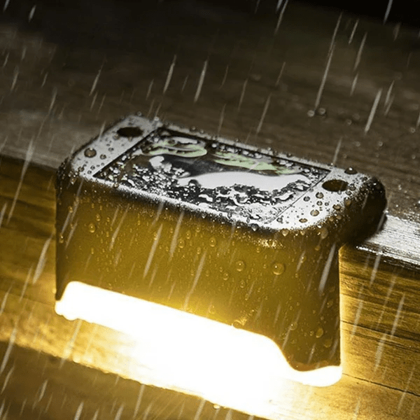 Lampa zewnętrzna na energię słoneczną z LED - Czarny