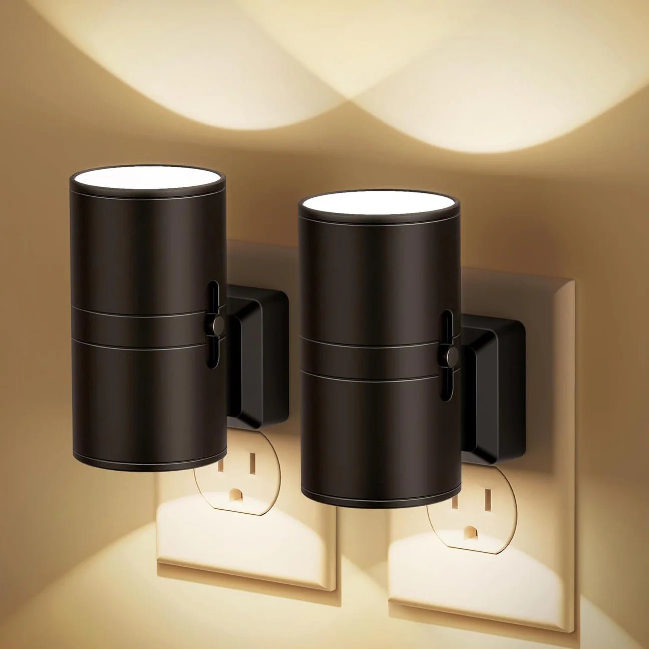 Lampka nocna LED z regulacją jasności - 2 szt