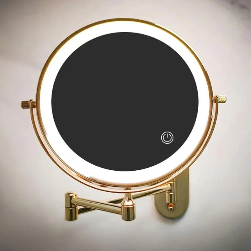 Lustro ścienne LED z opcjami powiększenia - Lusterko powiększające 3x