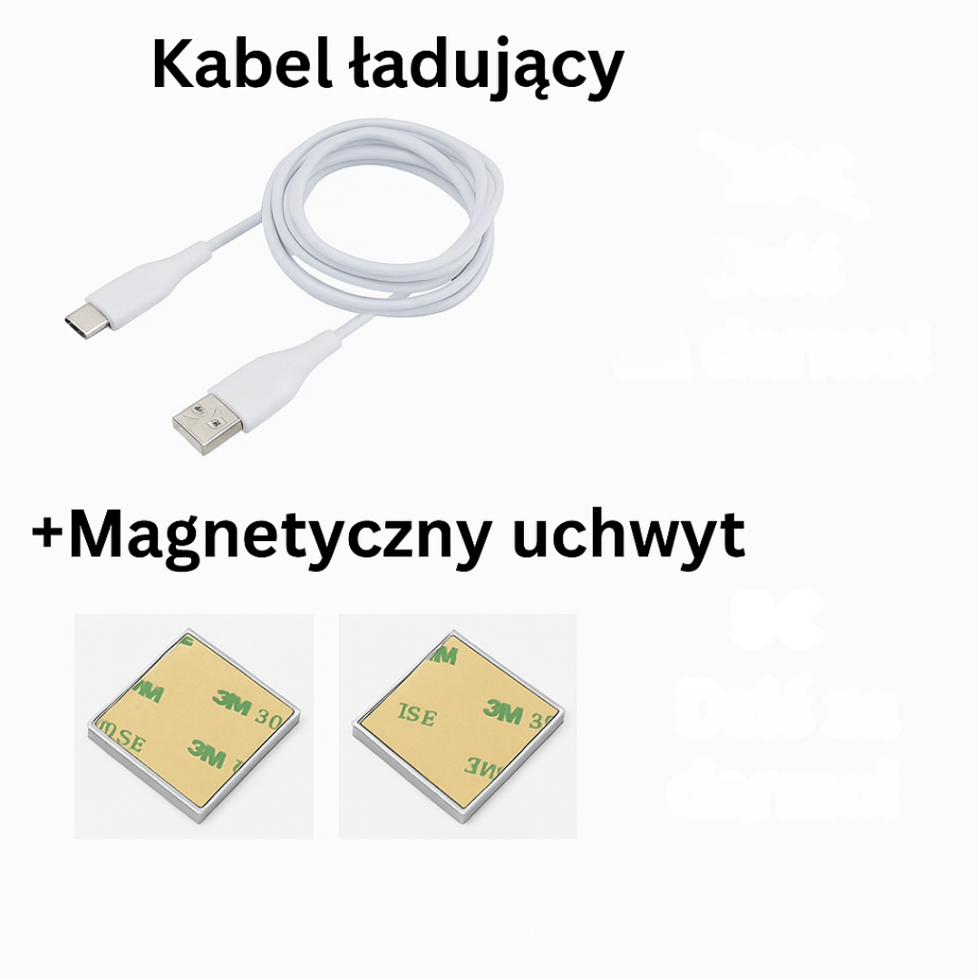 Magnetyczna lampa z czujnikiem ruchu - 30cm
