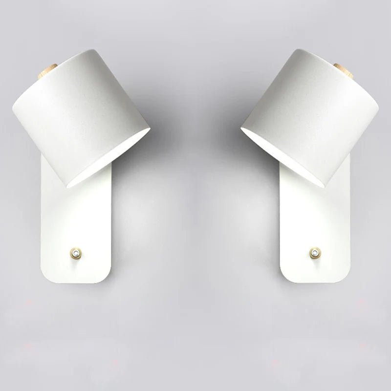 Nowoczesna Lampa Ścienna o Prostym Designie - Szary