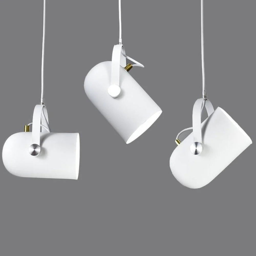 Regulowana Lampa Wisząca w Stylu Skandynawskim - Oliwkowy