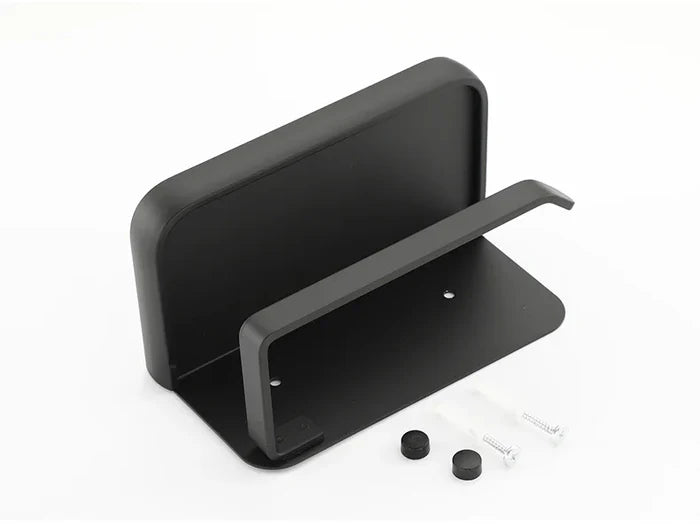 Uchwyt na papier toaletowy z półką - Biały