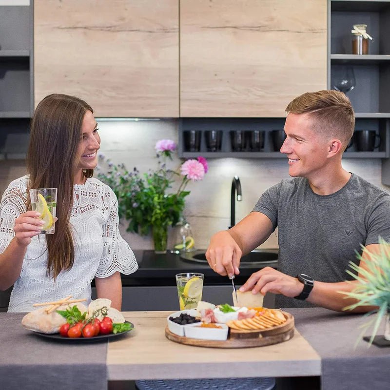 Zestaw do serów z miskami i nożami -