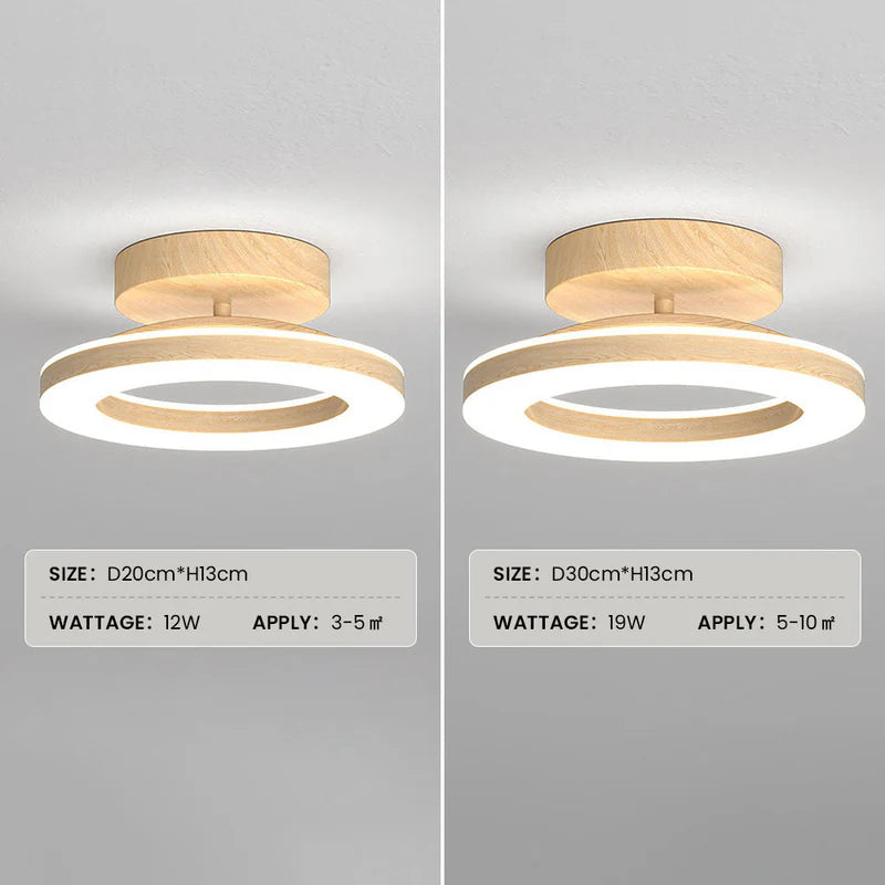 Lampa sufitowa metal i akryl