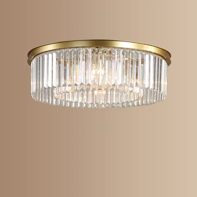 Lampa sufitowa kryształowa