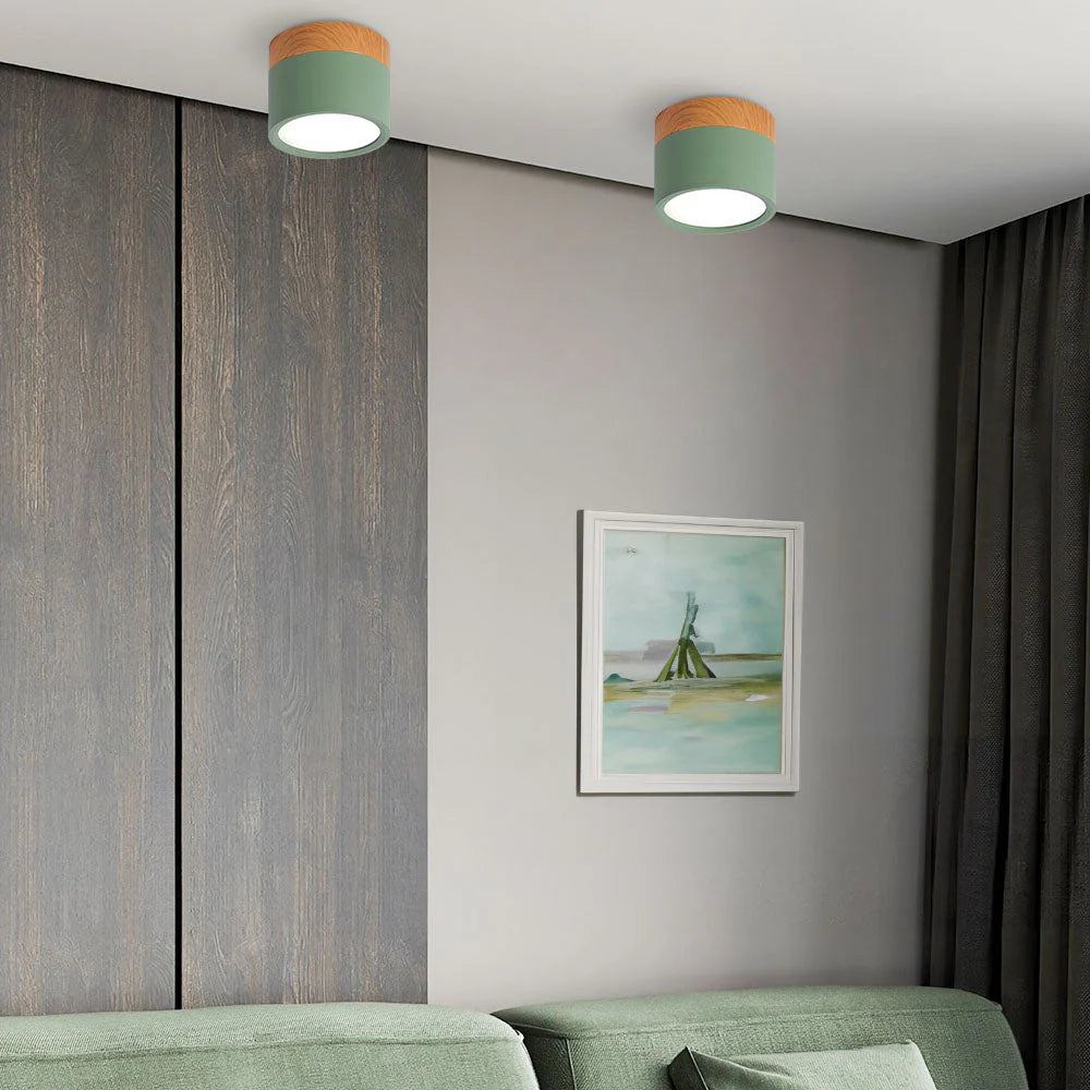 Lampa sufitowa aluminiowa LED