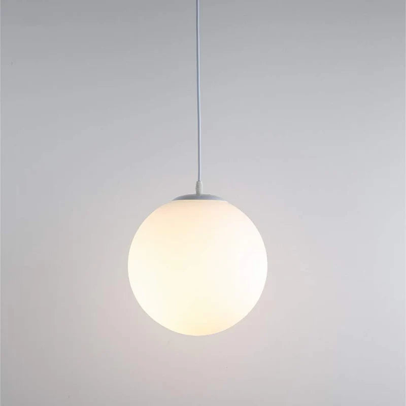 Lampa wisząca szklana