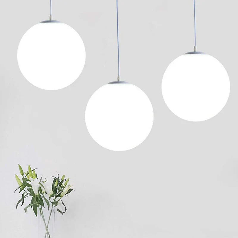 Lampa wisząca szklana