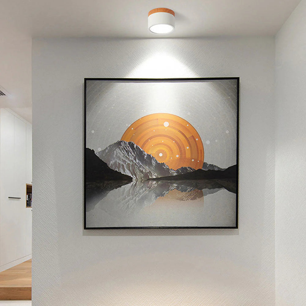 Lampa sufitowa aluminiowa LED