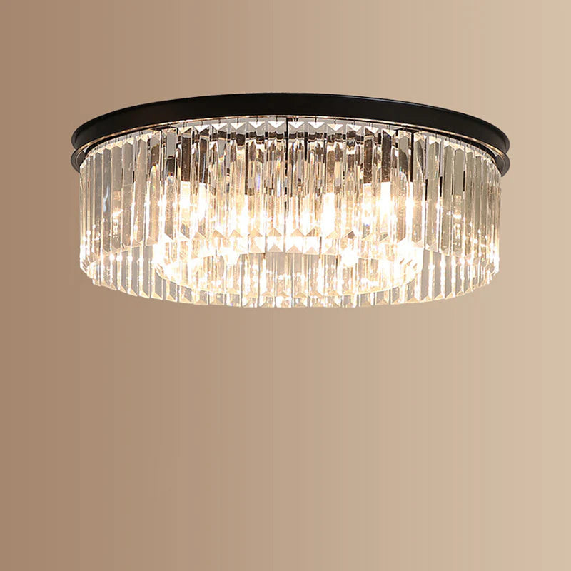 Lampa sufitowa kryształowa