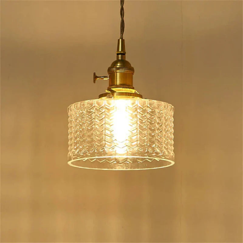 Lampa wisząca szkło
