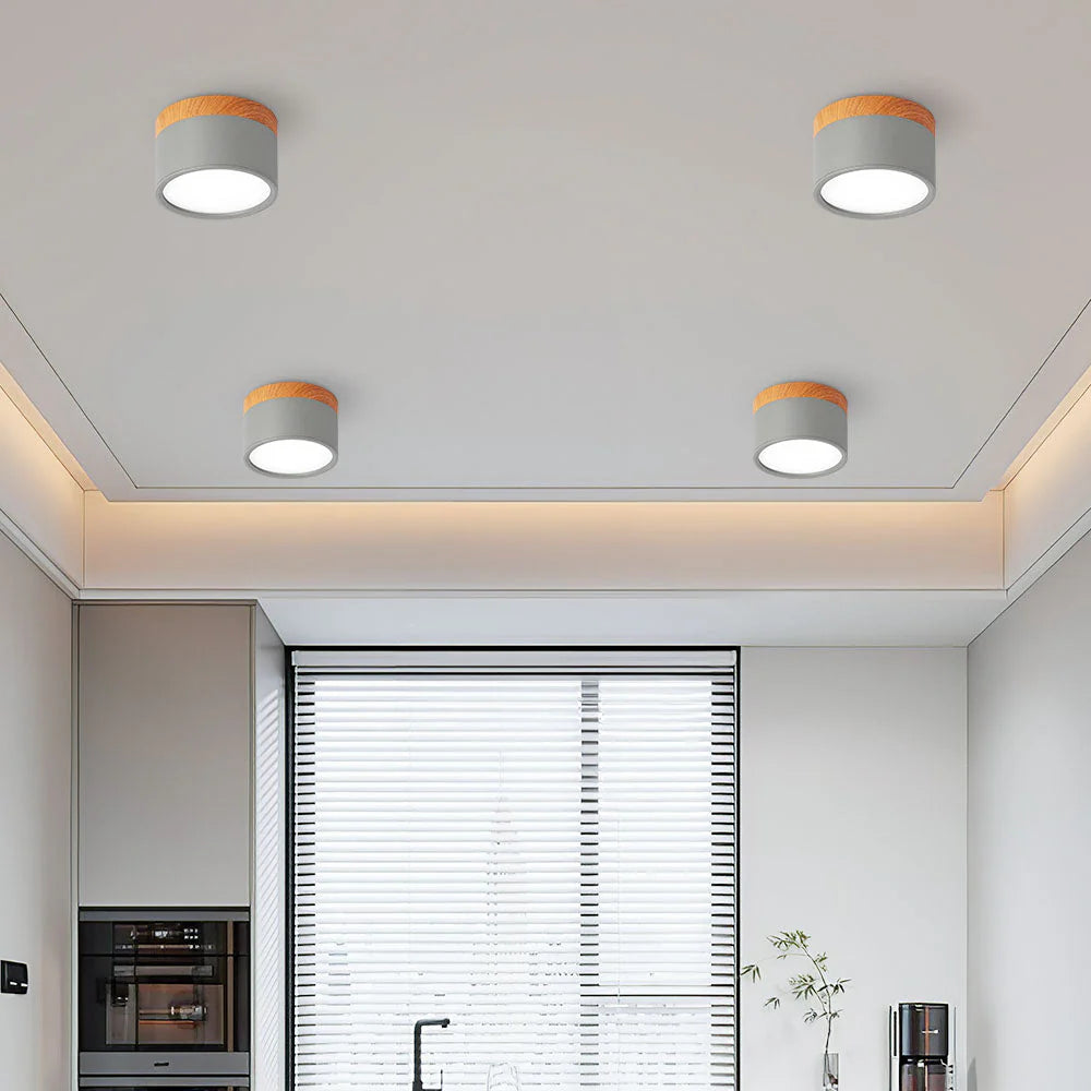 Lampa sufitowa aluminiowa LED