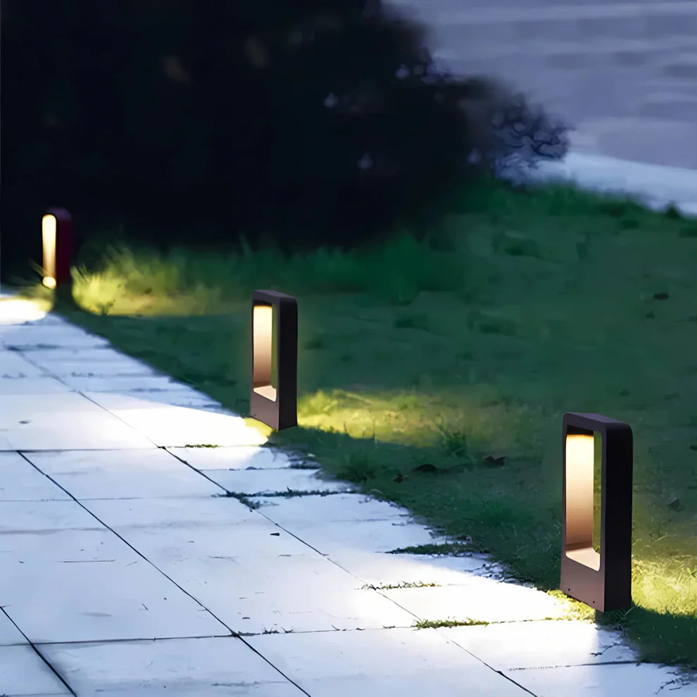 Lampa zewnętrzna LED – Czarna – Do ogrodu, tarasu i na elewację – Odporna na warunki atmosferyczne